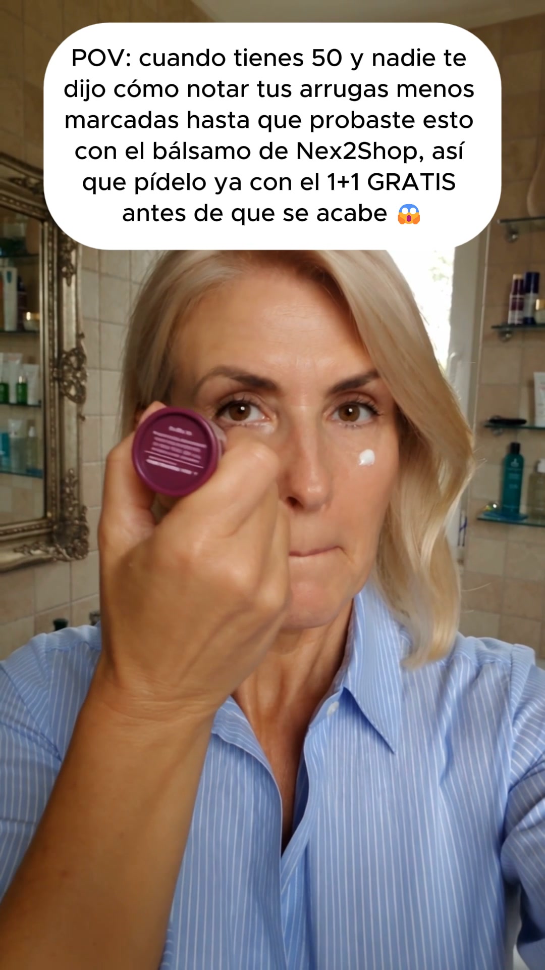 Borra ojeras, arrugas y flacidez — en un solo producto