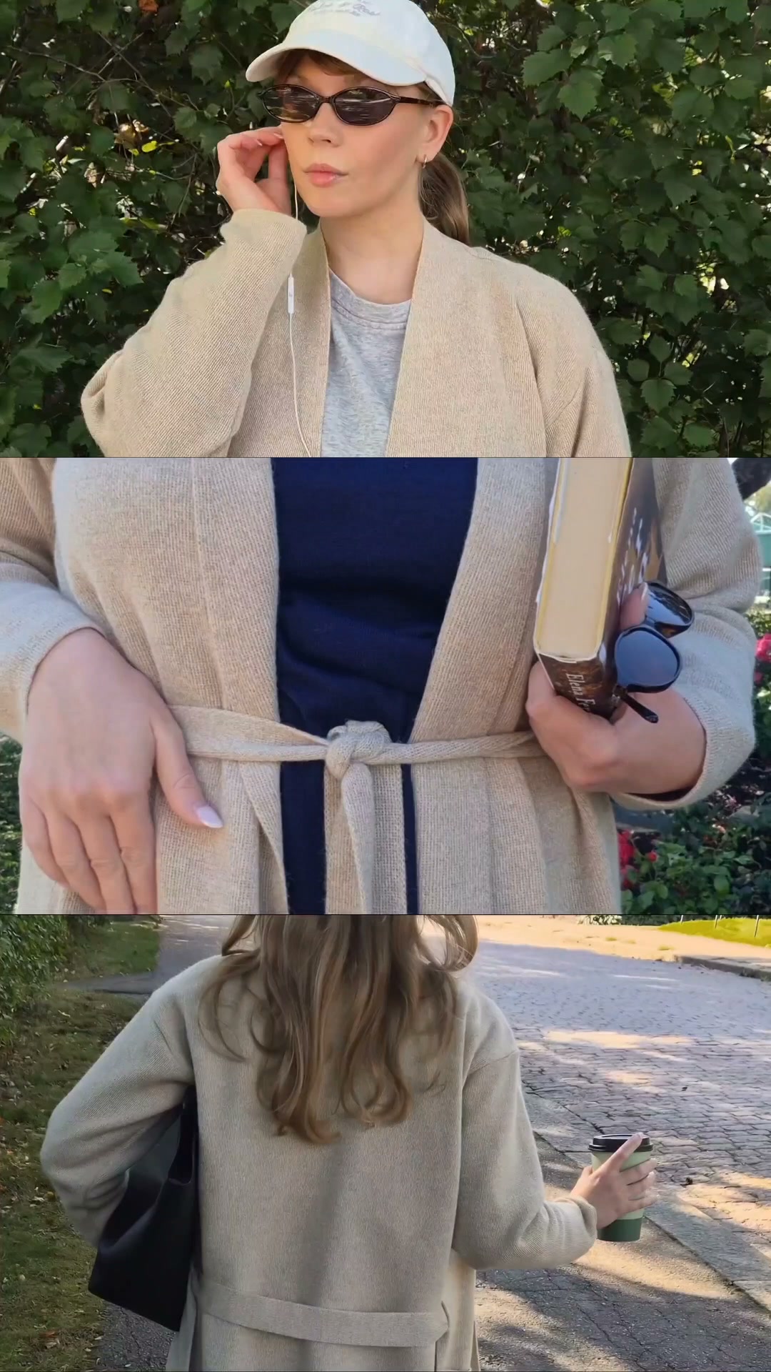 The Long Cardigan in 100% Fine Alpaca