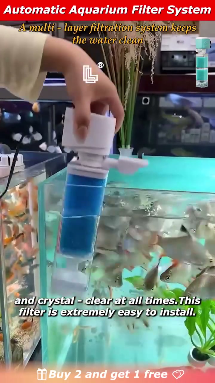 Automatic Aquarium Filter System