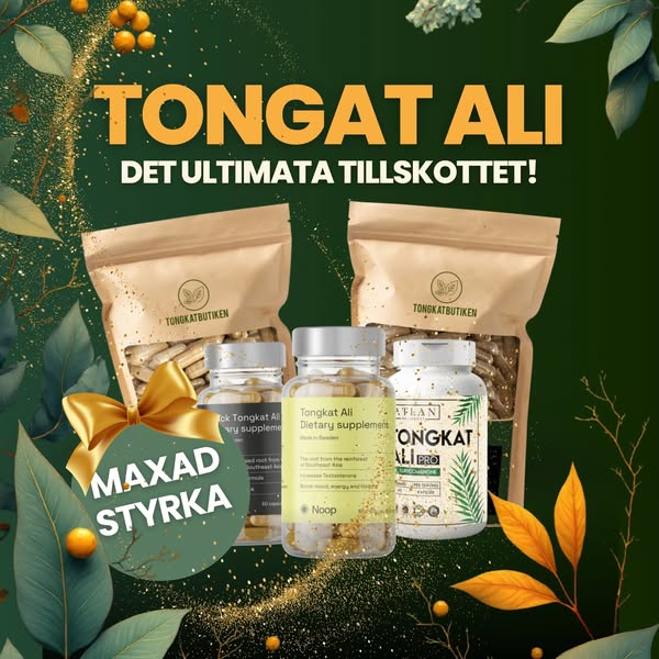 Köp Tongkat Ali online – enkelt, tryggt & säkert!