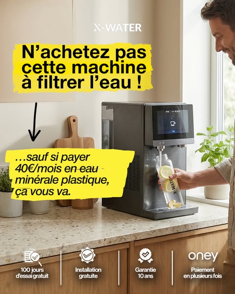 Purifiez votre eau au quotidien