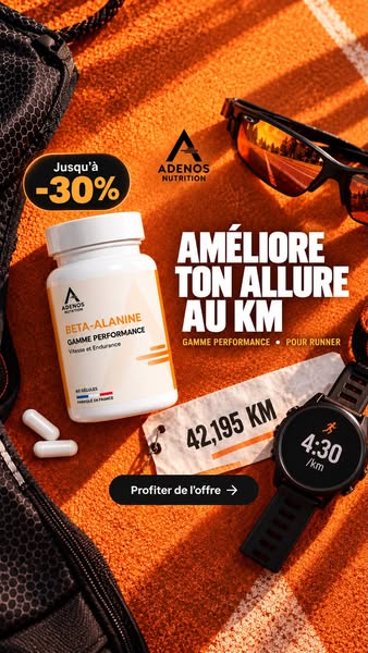 Améliore ton allure de course