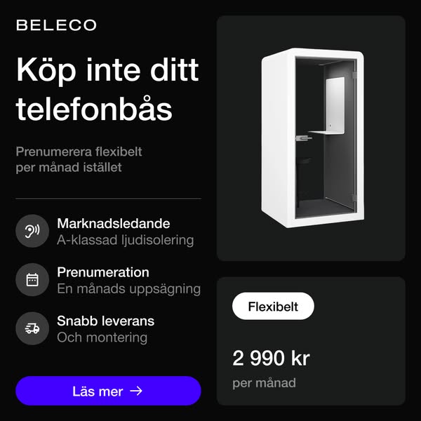 Köp inte ditt telefonbås