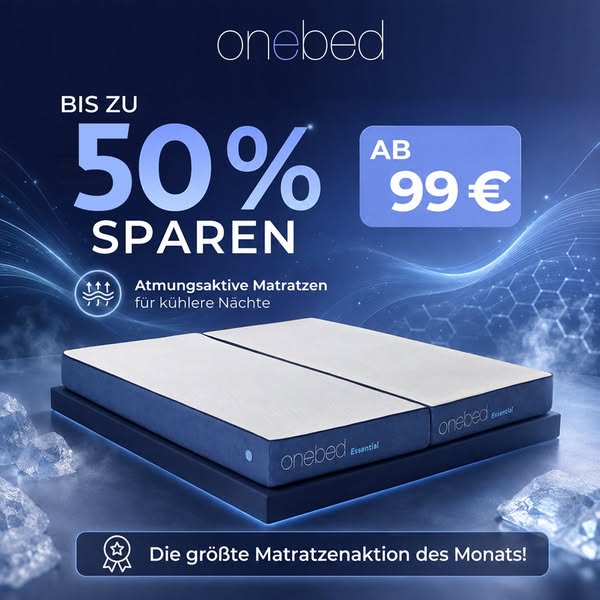 Komfortable Memory-Foam- & Hybridmatratzen | Onebed Matratze De