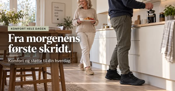 Komfort fra første skridt