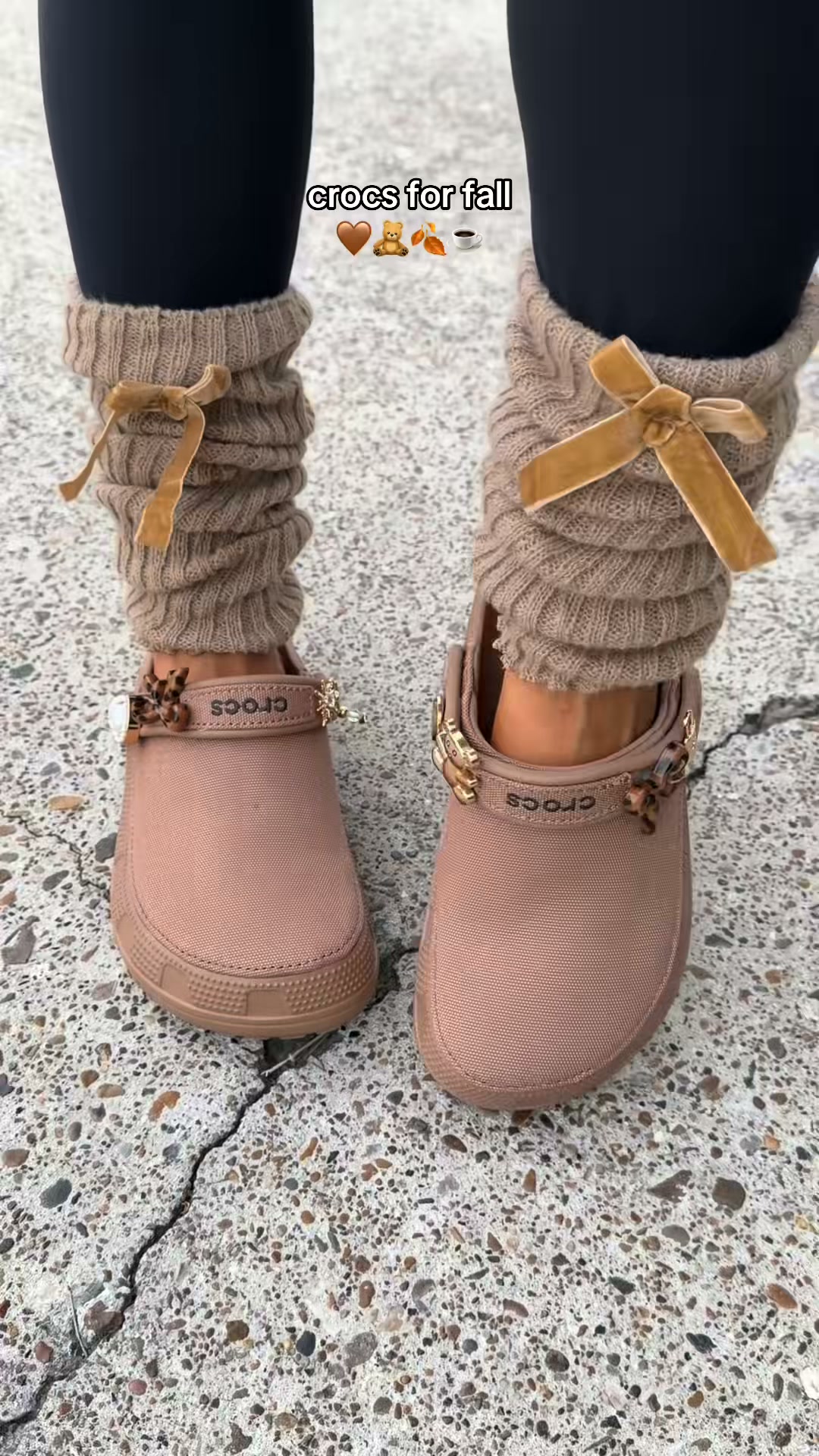 Chocolate Canvas Clogs