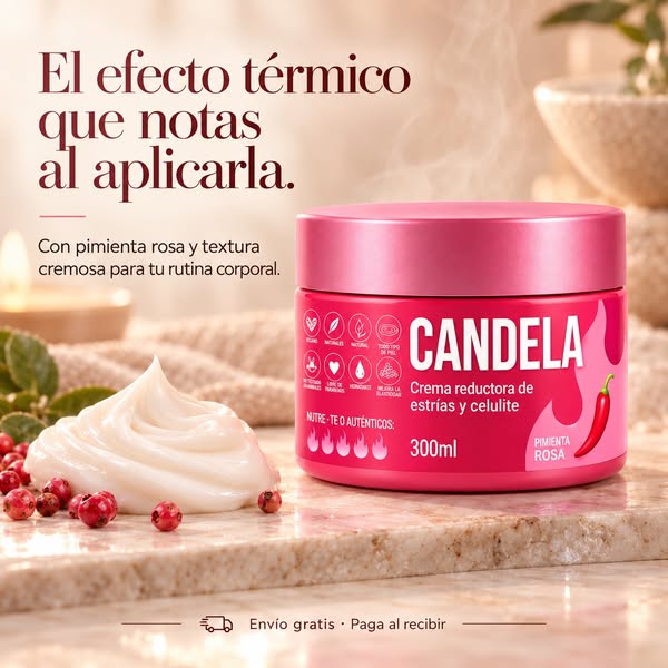 Siente el efecto térmico de CANDELA