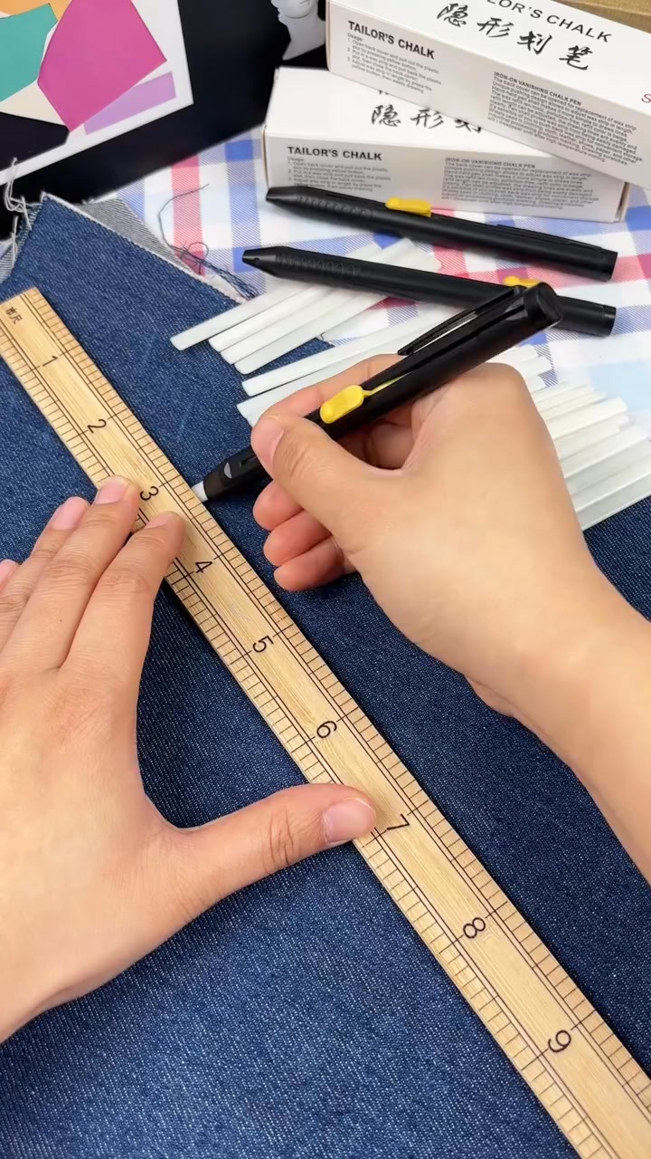 Heat Erasable Fabric Marker for Sewing, Embroidery, Quilting