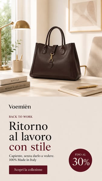 Fino al -30% su tutte le borse da lavoro!