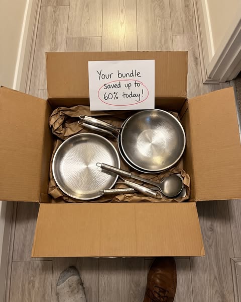 Titanium Pan Bundles: Up to 60% OFF Today