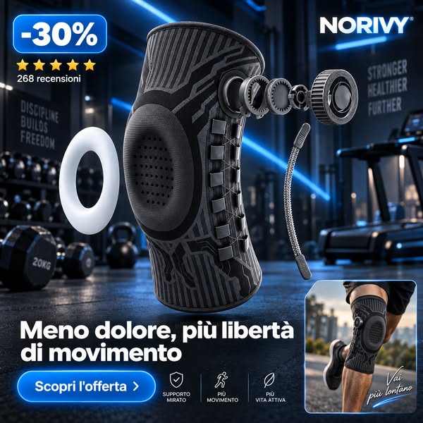 Meno dolore, più libertà di movimento