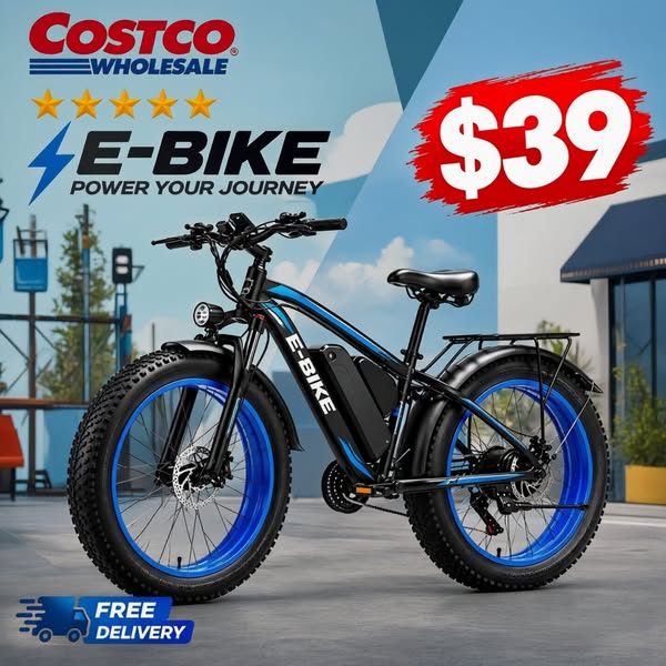 $ E-Bike Fat Tire