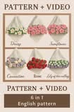 6in1 Crochet Flower Blankets – Easy + Beautiful!
