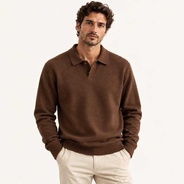 The Emerson Heavyweight Knit Polo