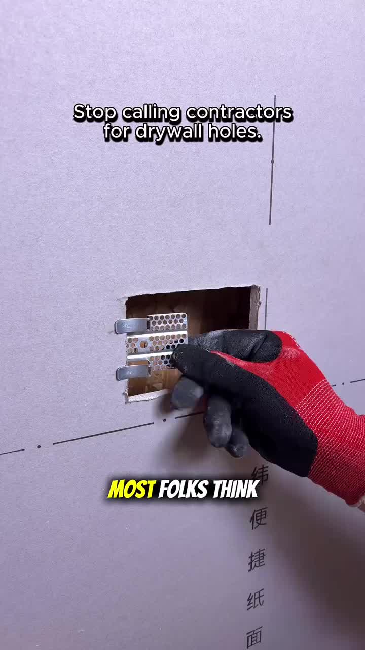 Drywall Fasteners for Damaged Wall Repair