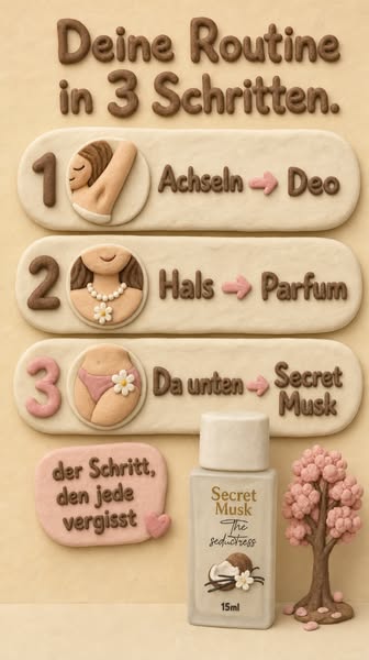 Gut riechen. Auch da unten.