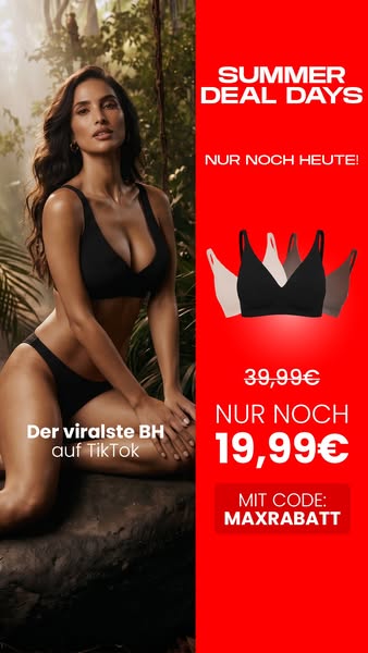 Letzte Chance zu sparen