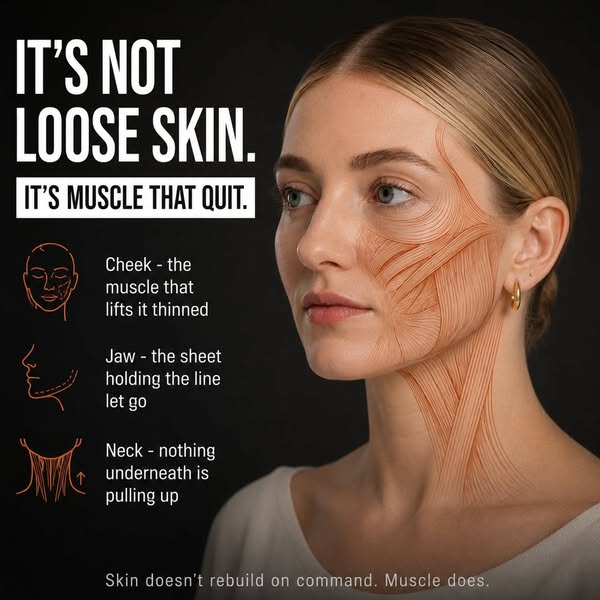 It's Not Loose Skin. It's Muscle That Quit.