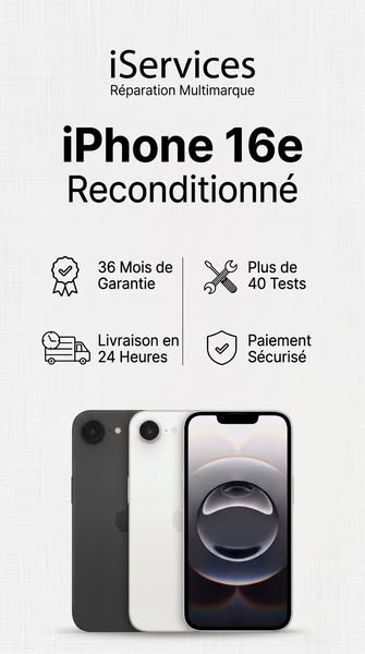 iPhone 16 Reconditionné