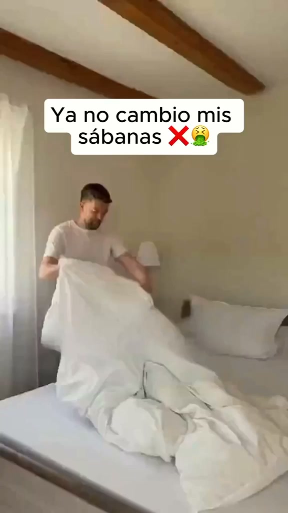 Tu cama hecha en 10 segundos