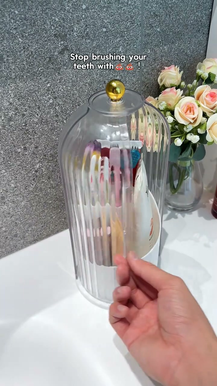 Stop Brushing With Toilet Particles