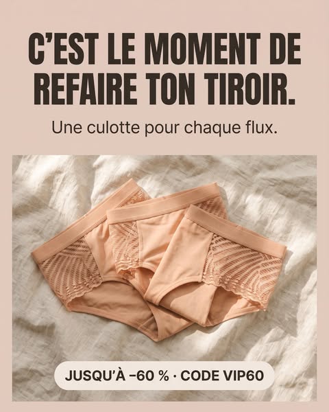 C'est le moment de refaire ton tiroir.