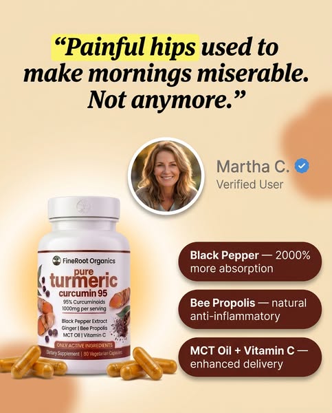 Clinically Dosed Turmeric with No Fillers