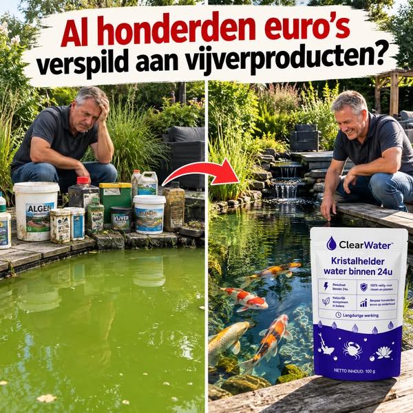 KRISTAL HELDER WATER IN 24UUR!