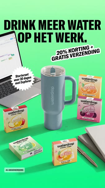 Til je hydratatie naar een hoger niveau