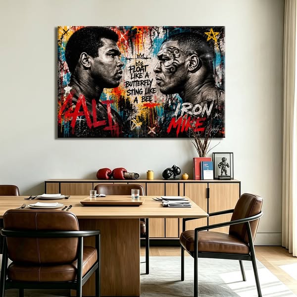 Toile - GOAT Clash | Corner of Art