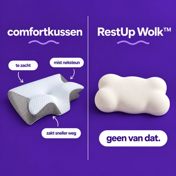 Word wakker zonder stijve nek