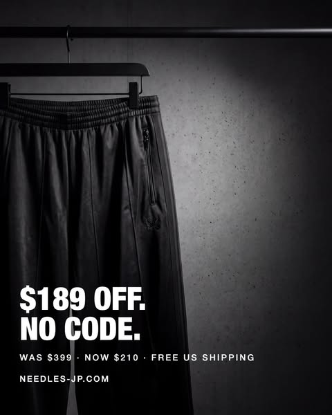 $189 off. No code.