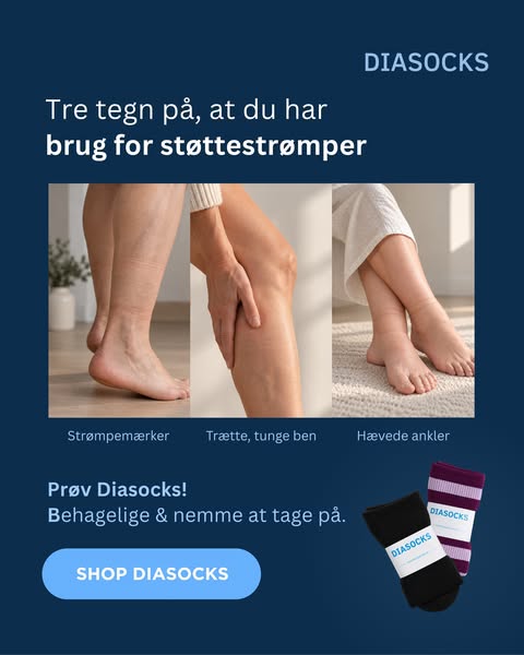 Støttestrømper, der er nemme at tage på