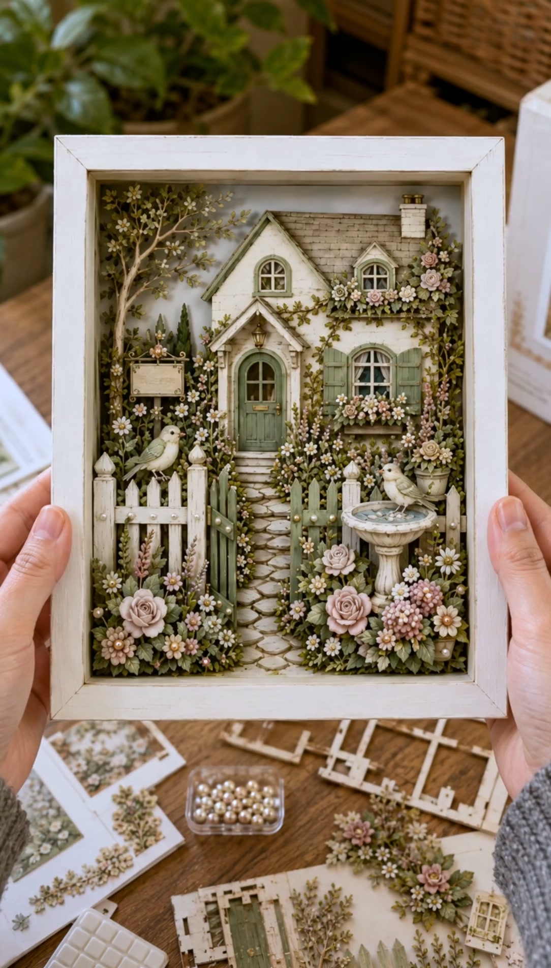Craft a Tiny Garden Paradise, Fill Your Space With Gentle Cottage Warmth!