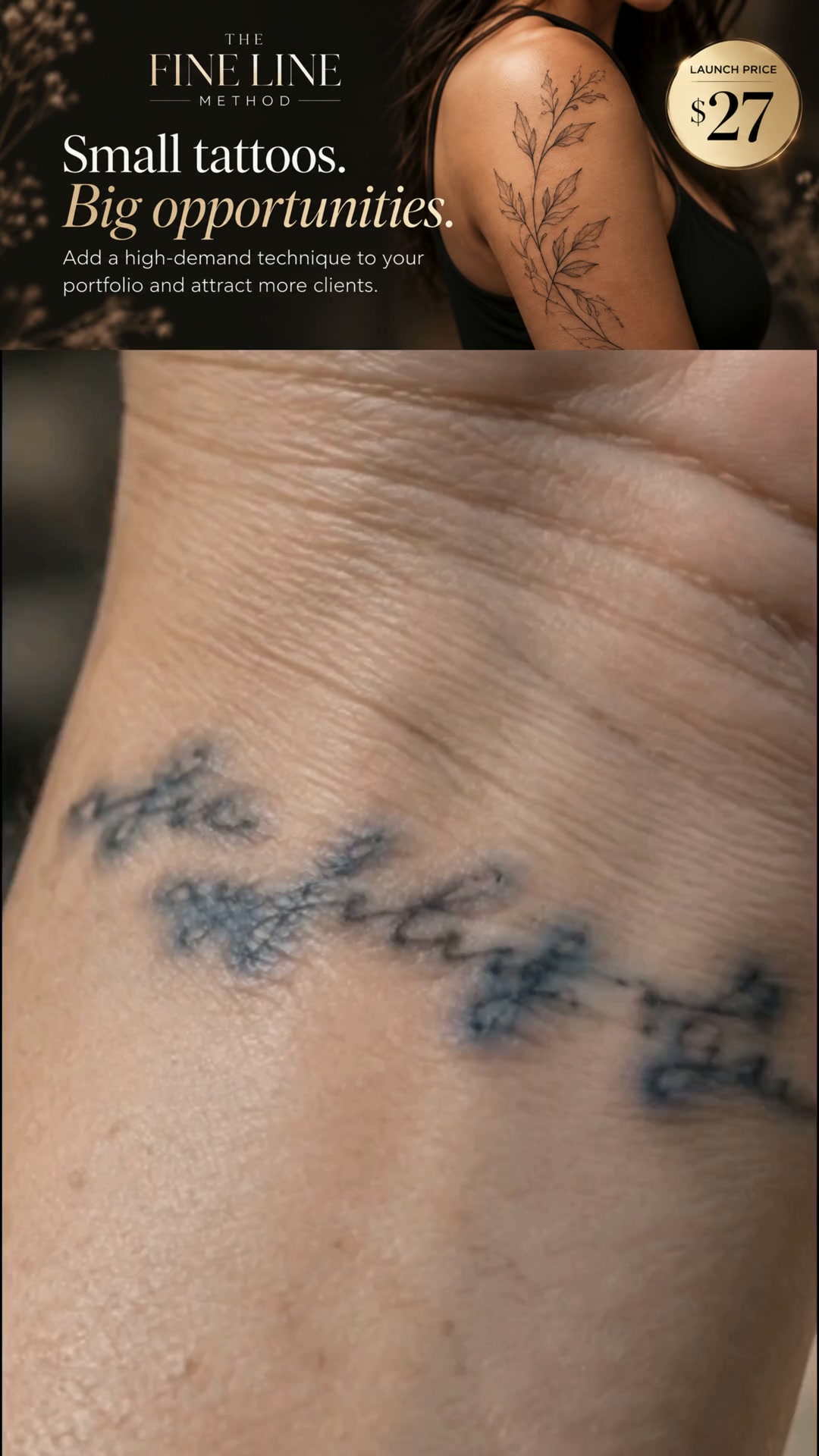 Master Fine Line Tattooing for Just $27