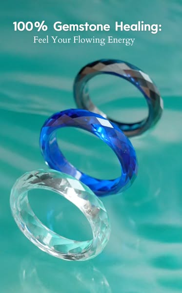 Full circumferential faceted design delivers constant shimmer when moving.