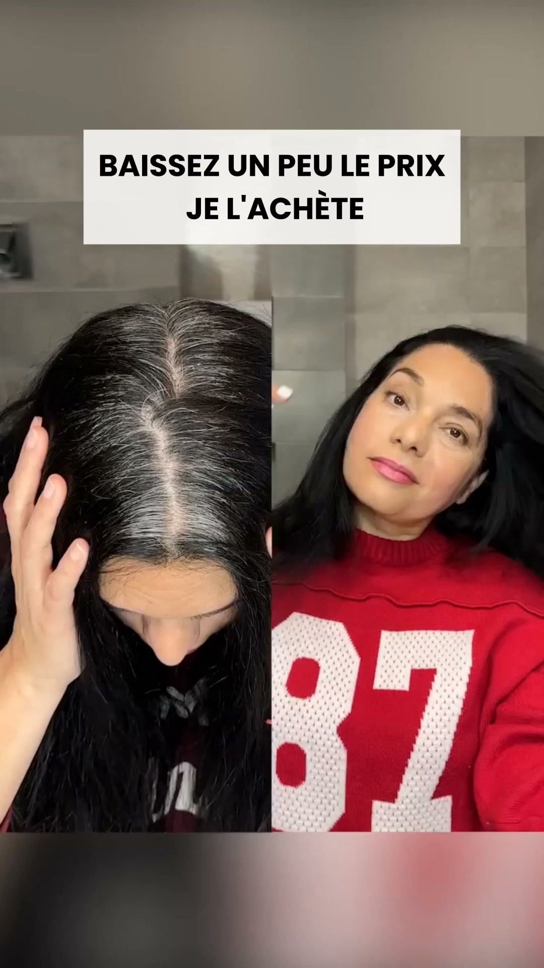 Cheveux blancs ? Effacés en un instant.