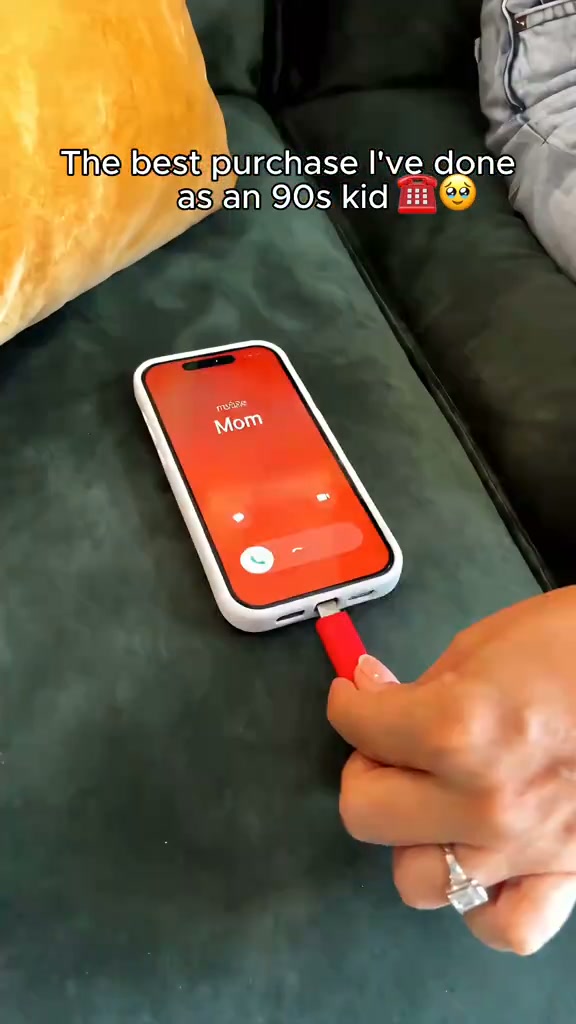 Retro USB-C Phone Handset – Turn Your Phone into a Vintage Landline!