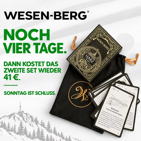 Nur noch 4 Tage: 2. Set günstiger