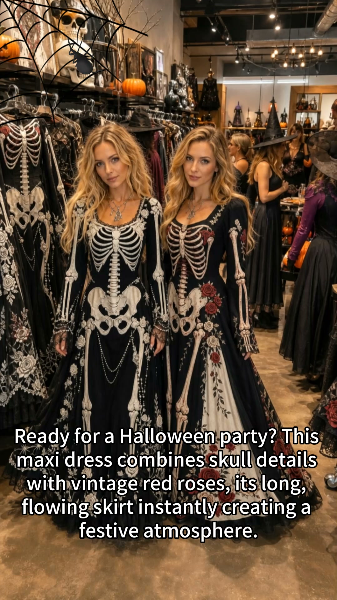50% OFF — Halloween women’s wear, festive, spooky styles for every Halloween lover. Shop now, limited time only.