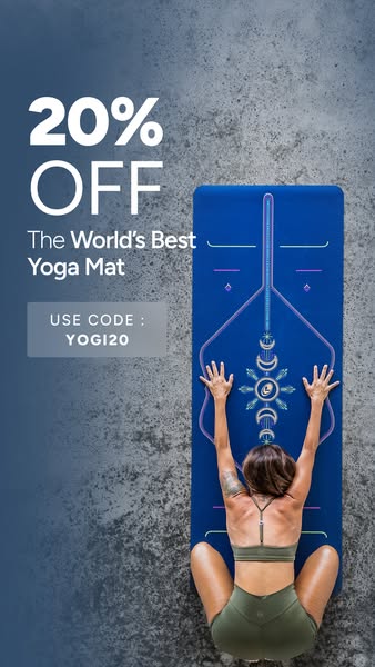 Use code: YOGI20