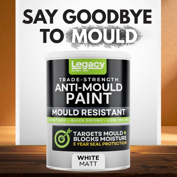 Covers Mould Stains Fast