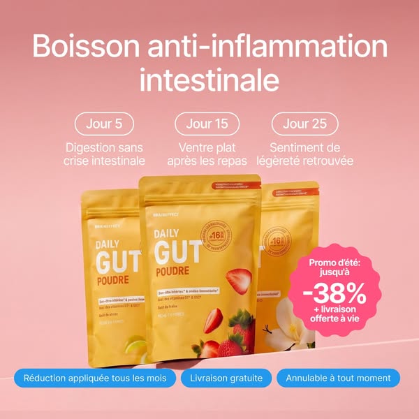 38% + port offert
