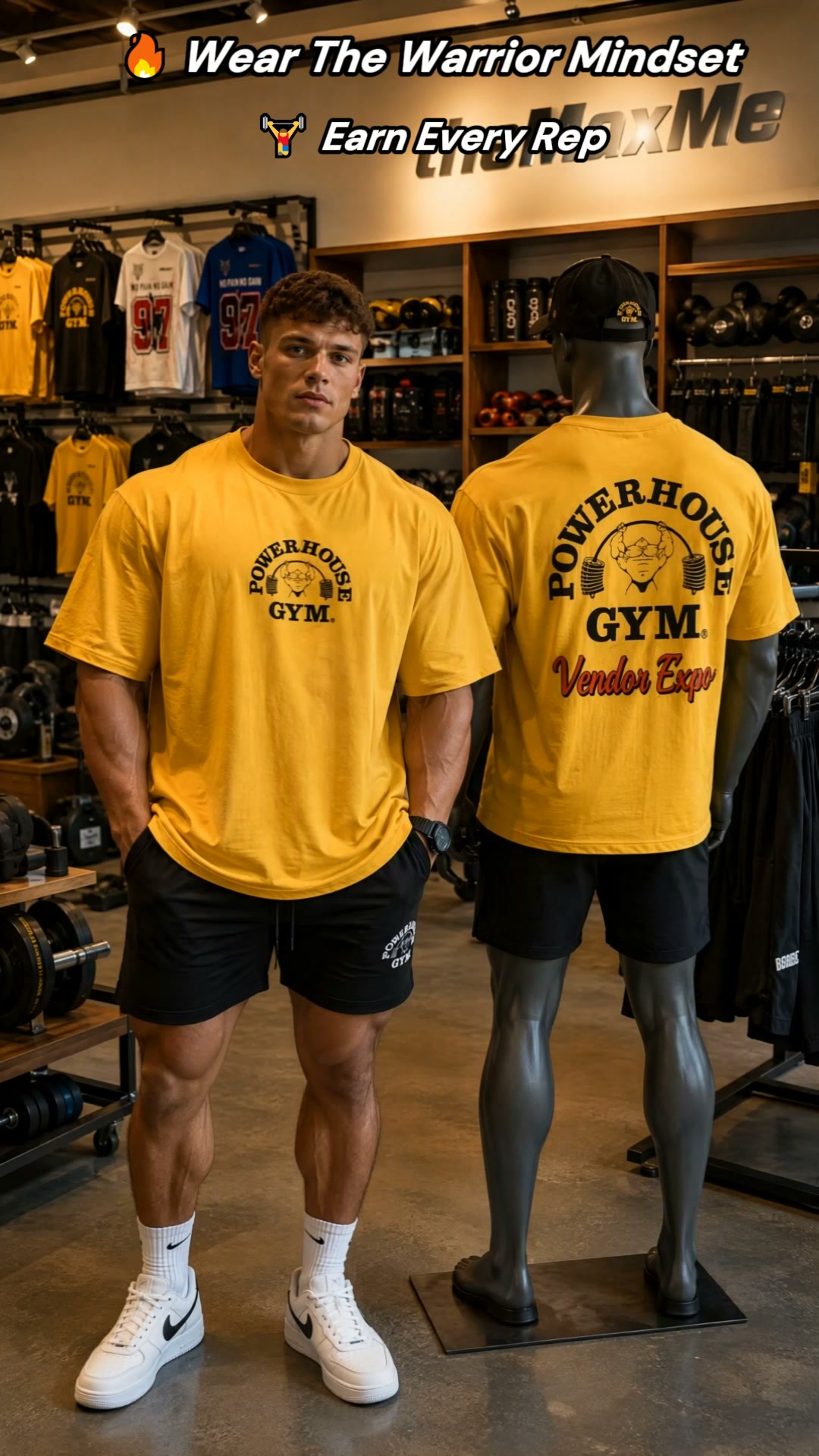 Old-School Gym Energy