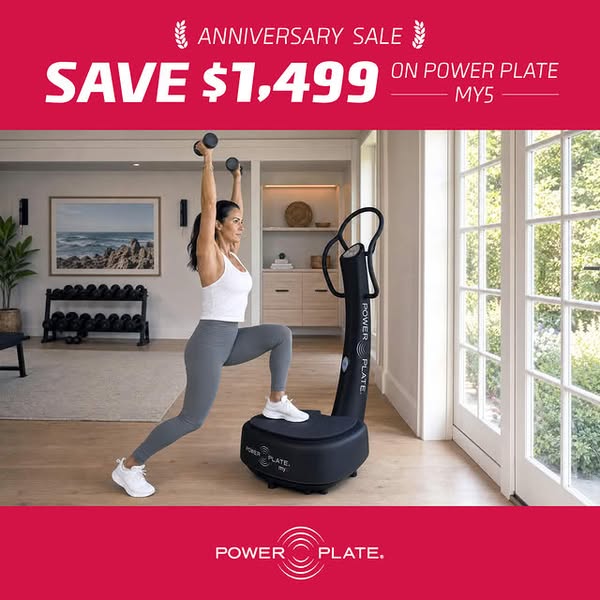 Celebrate 26 years of Power Plate