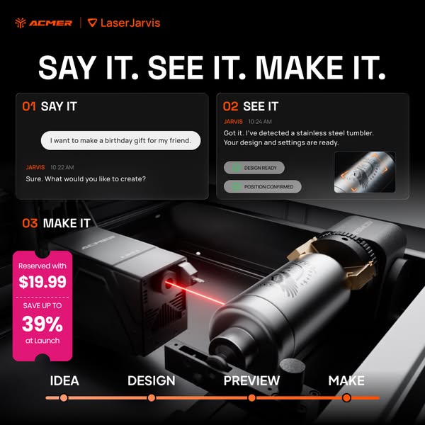 The World's 1st True AI-Native Laser.