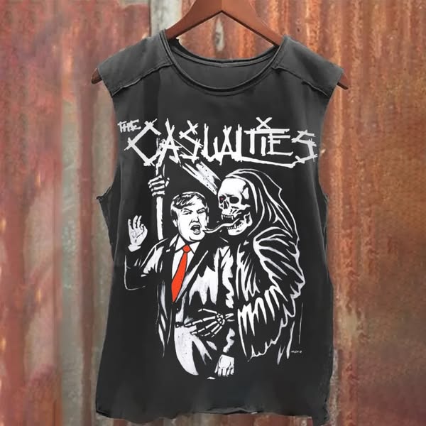 Unisex Vintage Punk Tank Top