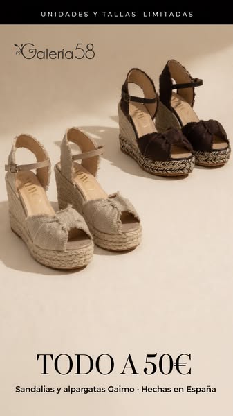Últimas tallas disponibles