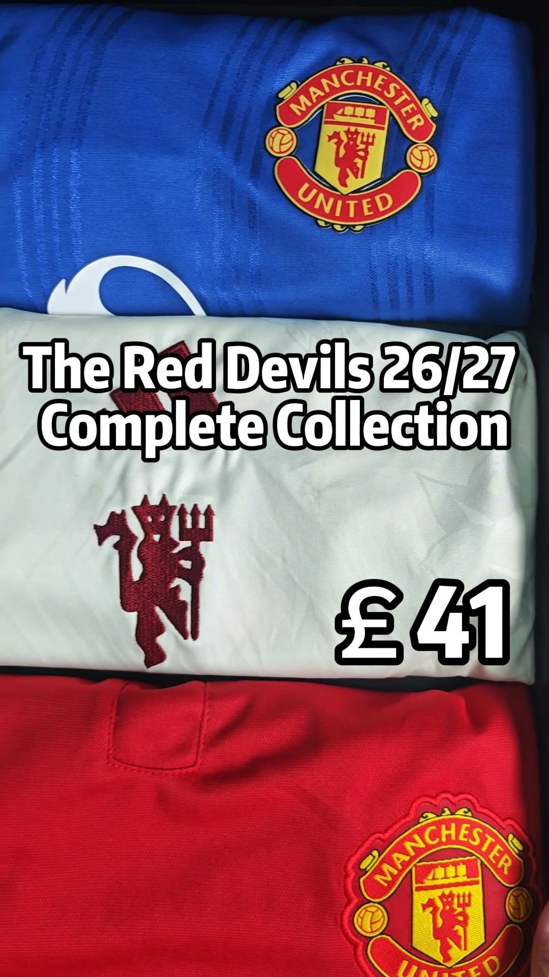 THE NEW SEASON TRIO – £14 EACH / £41 FULL SET