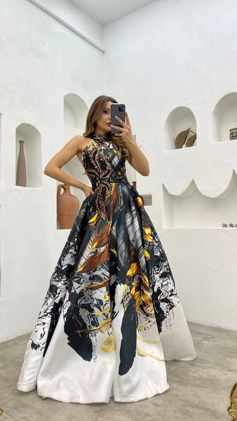 Women's Fashion Dresses Multi-S